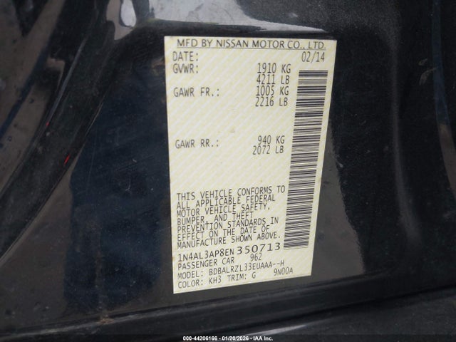 Nissan Altima 2.5 S