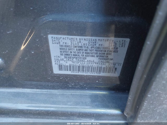Nissan Sentra Sv