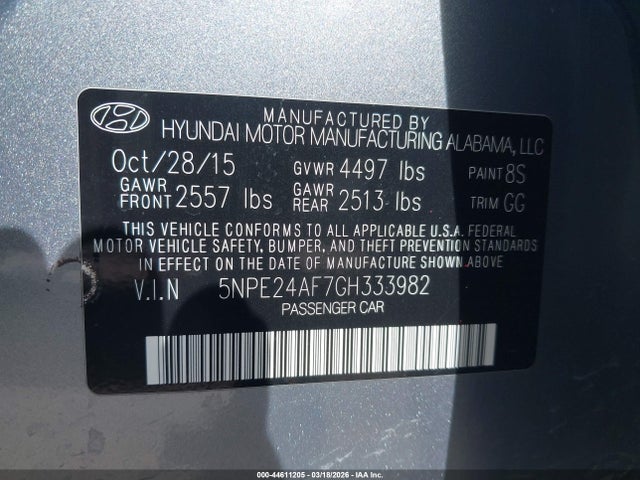Hyundai SONATA Se