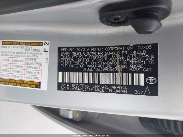 Toyota Corolla Le