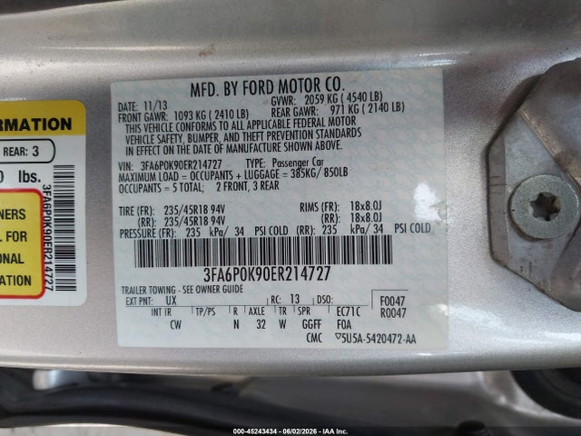 Ford Fusion Titanium