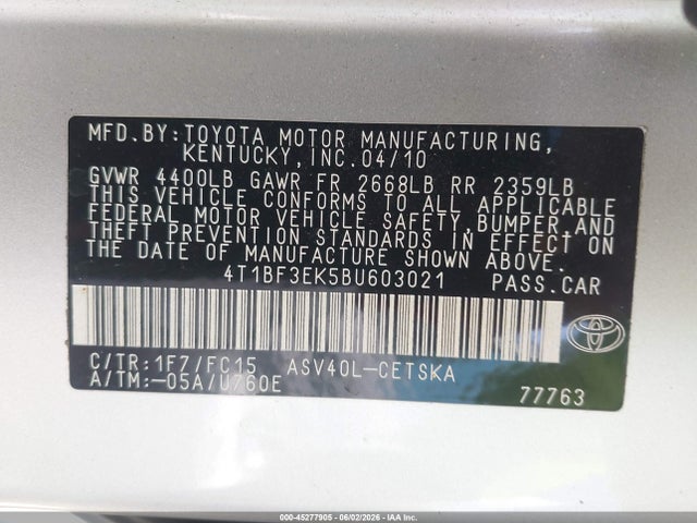 Toyota Camry Se