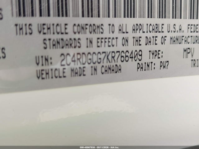 Dodge Grand Caravan Sxt