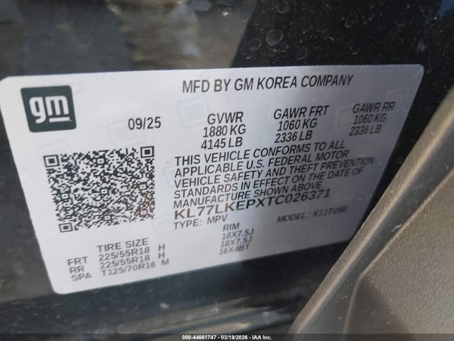 Chevrolet Trax Fwd Activ