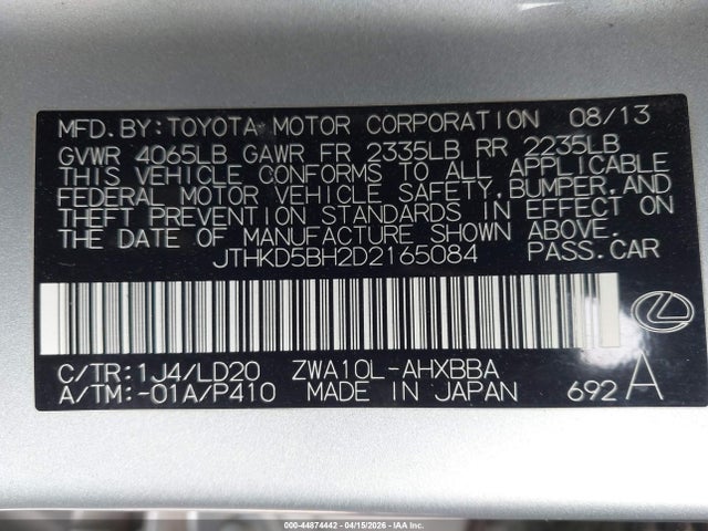 Lexus Ct