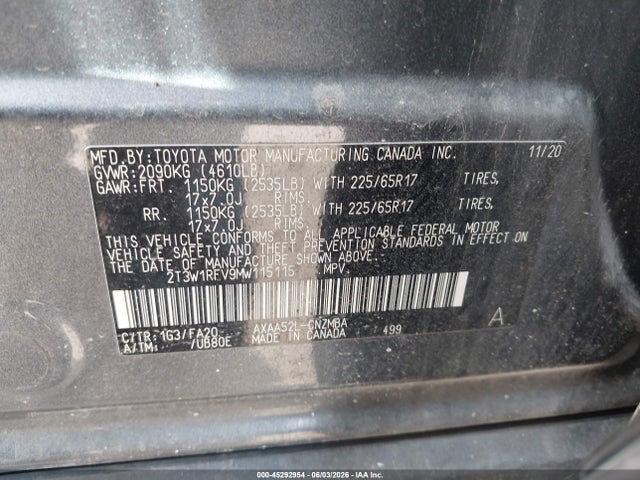 Toyota RAV4 Xle