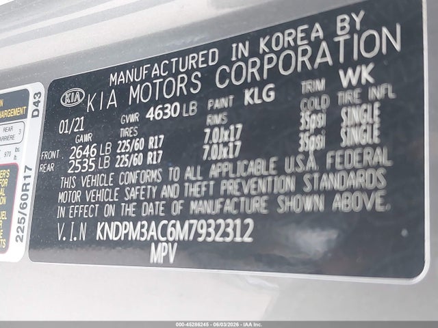 Kia Sportage Lx