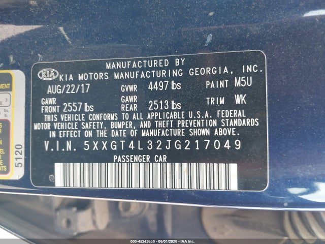 Kia Optima Lx