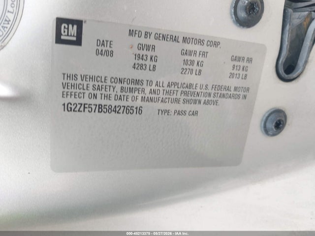 Pontiac G6 Value Leader
