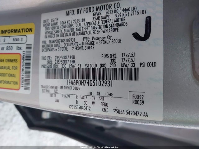 Ford Fusion Se