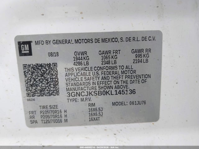 Chevrolet Trax Ls