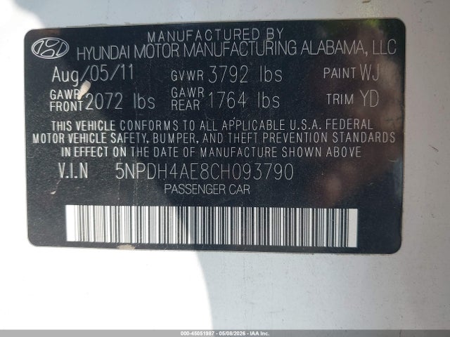 Hyundai ELANTRA Gls