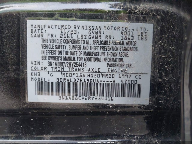 Nissan Sentra Sv Xtronic Cvt