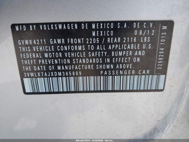 Volkswagen Jetta 2.5l Sel