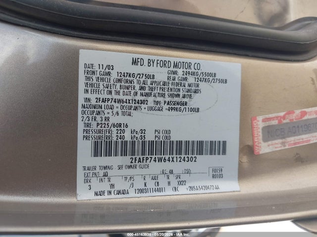 Ford Crown Victoria Lx