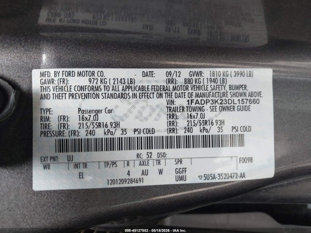 Ford Focus Se
