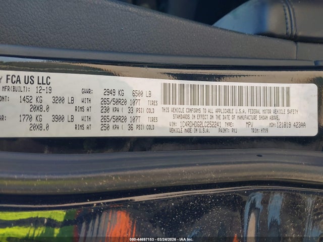 Dodge Durango Gt Rwd