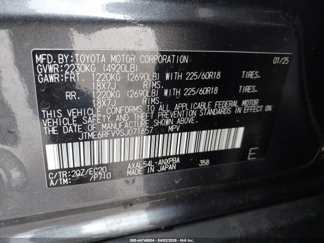 Toyota RAV4 Xse