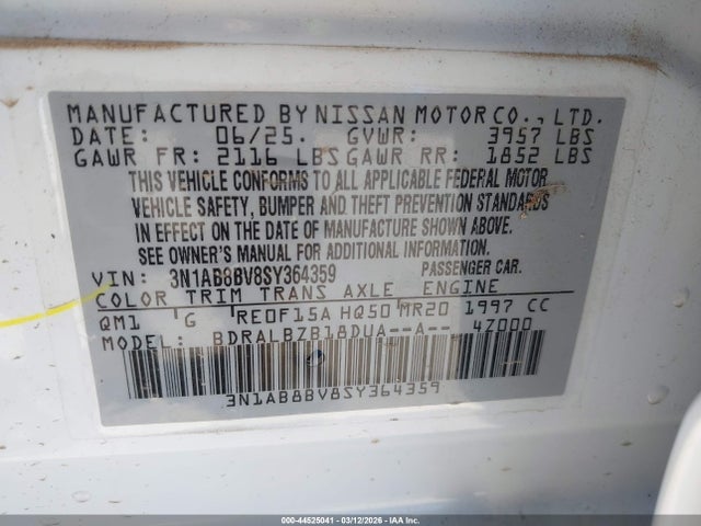Nissan Sentra S