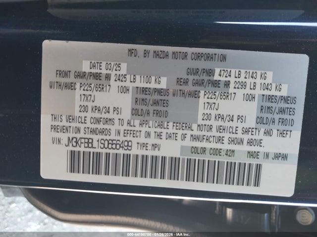 Mazda Cx 2.5 S Select