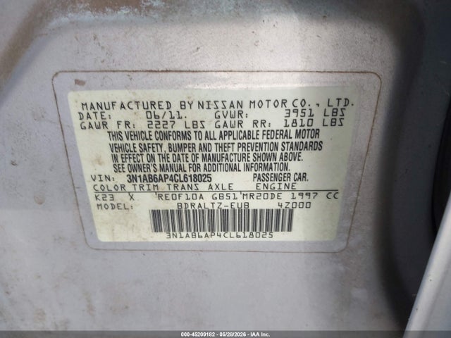 Nissan Sentra 2.0 S
