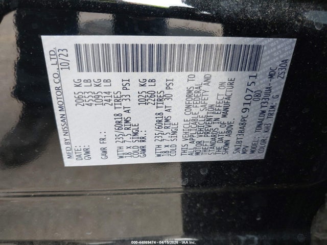 Nissan Rogue Sv Fwd