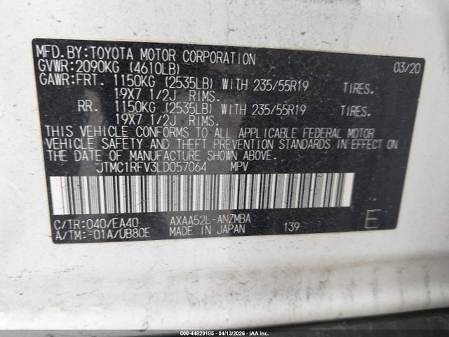 Toyota RAV4 Xle Premium