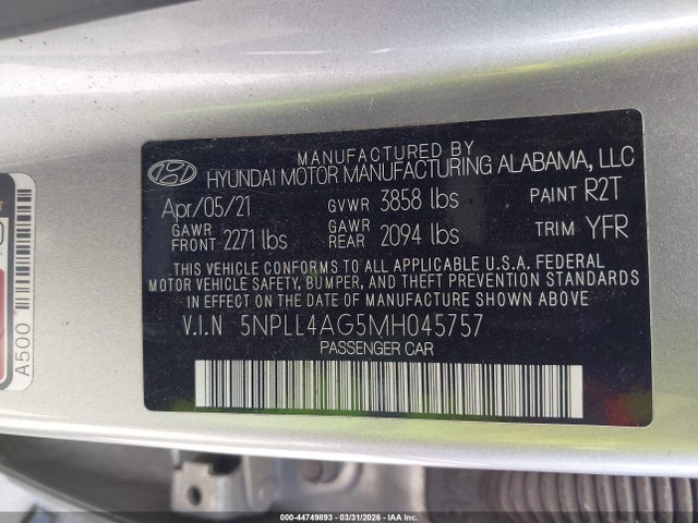Hyundai ELANTRA Se