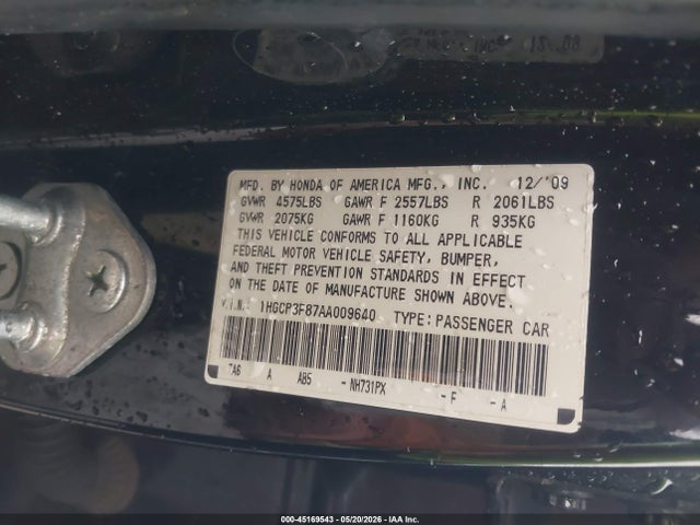 Honda Accord 3.5 Ex-l