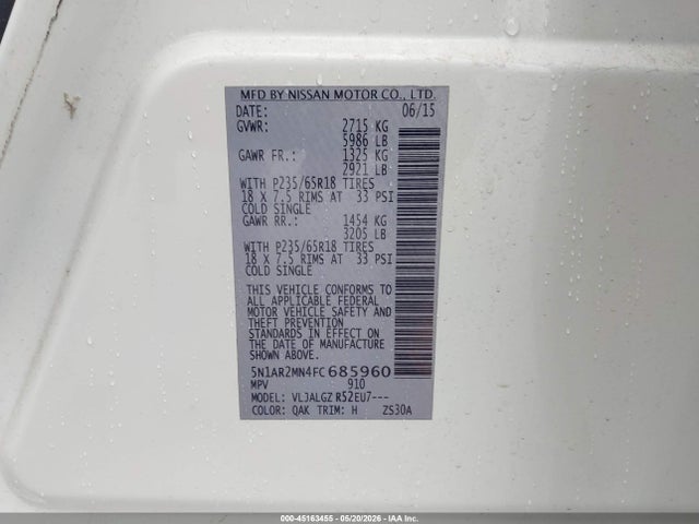 Nissan Pathfinder Sl