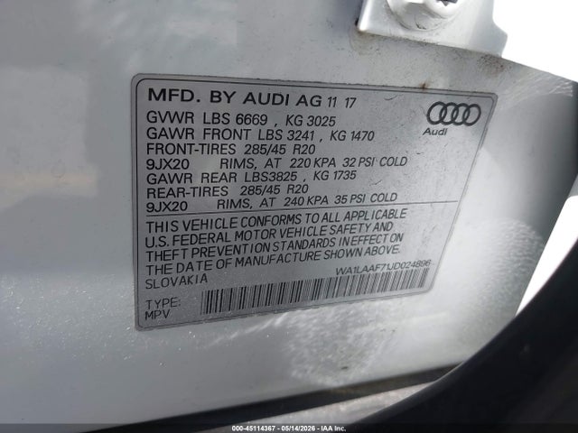 Audi Q7 3.0t Premium