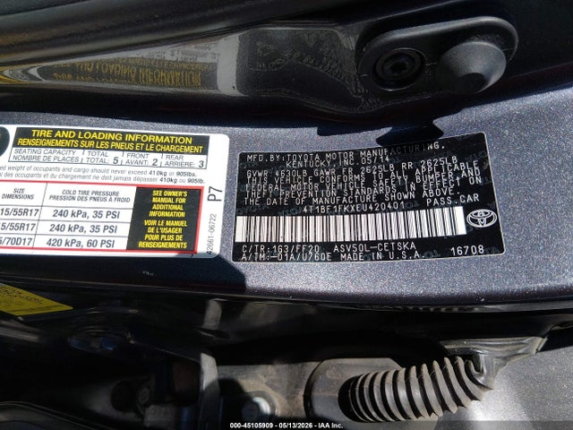 Toyota Camry Se
