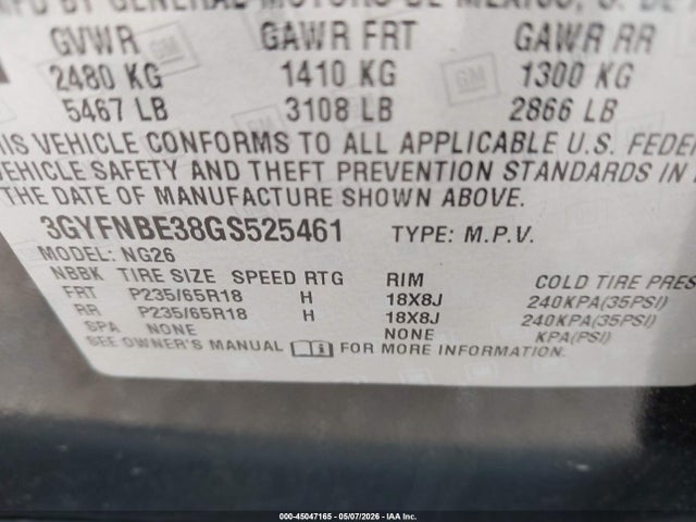 Cadillac SRX Luxury Collection