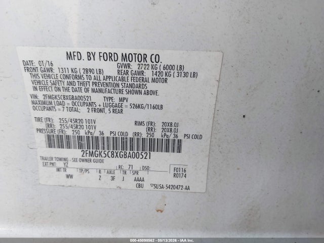 Ford Flex Sel