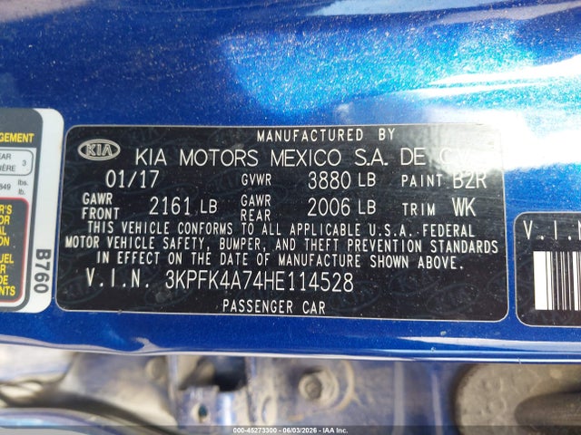 Kia Forte Lx