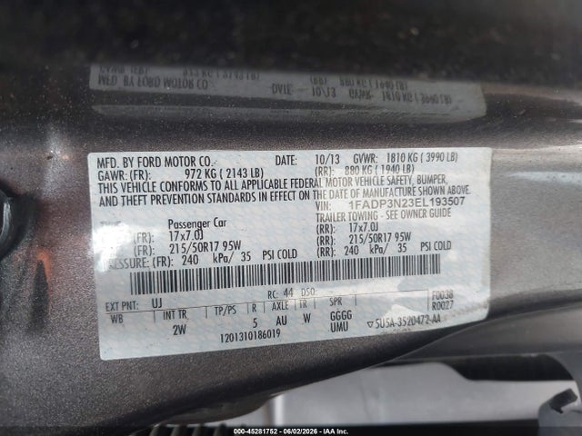 Ford Focus Titanium
