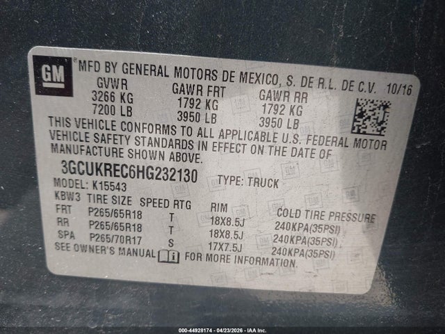 Chevrolet Silverado 1500 1lt
