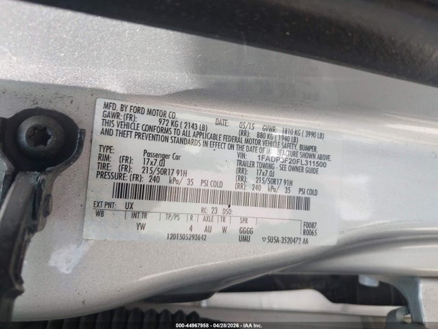 Ford Focus Se