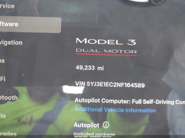 Tesla Model 3 Performance Dual Motor All-wheel Drive