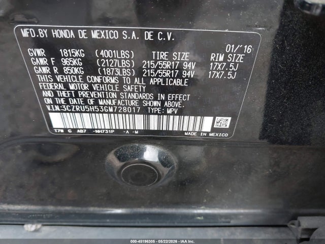 Honda HR-V Ex