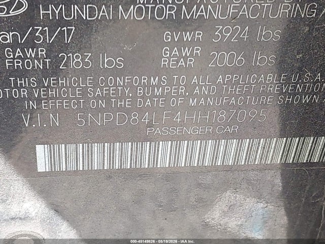 Hyundai ELANTRA Value Edition