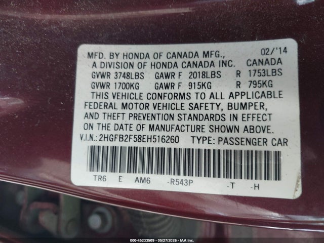 Honda Civic Lx