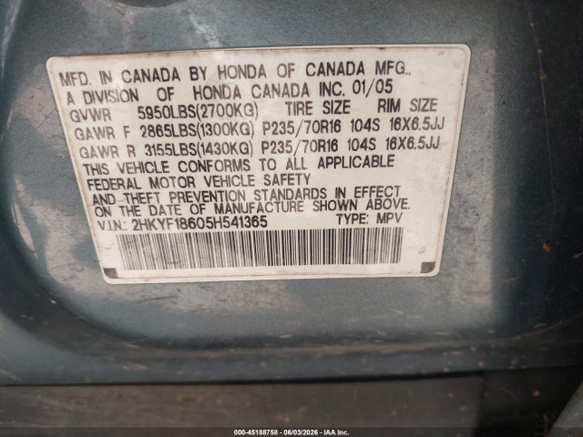 Honda Pilot Ex-l