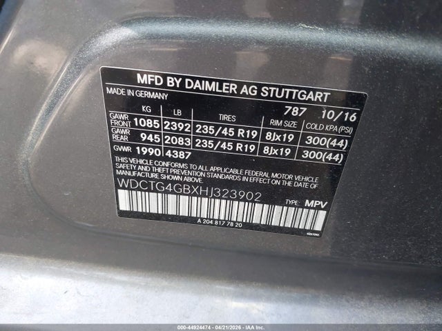 Mercedes-Benz GLA 4matic