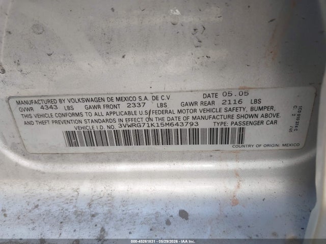 Volkswagen Jetta 2.5