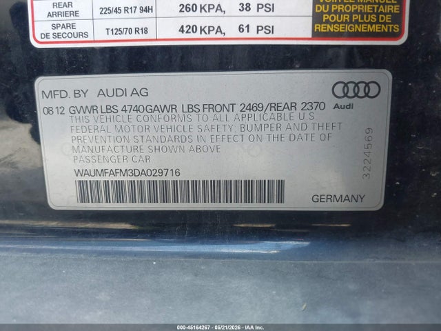 Audi A3 2.0t Premium