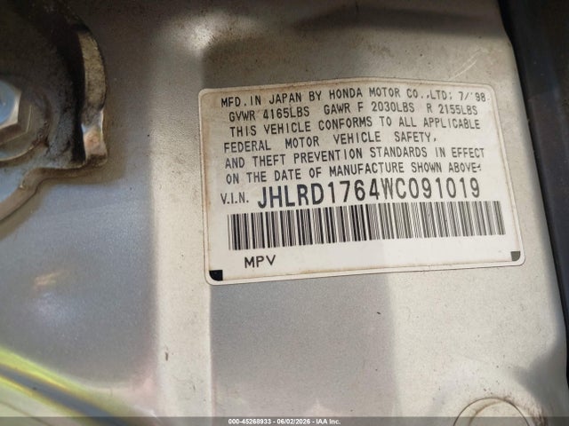 Honda CR-V Ex