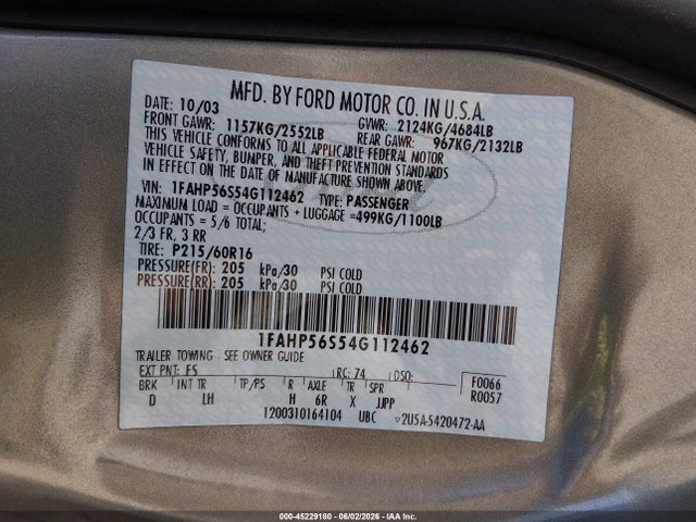 Ford Taurus Sel