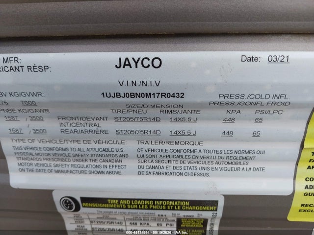 Jayco Jay Flight Slx 242bhs Travel Trailer