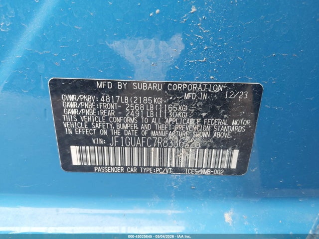 Subaru Impreza Sport 5-door